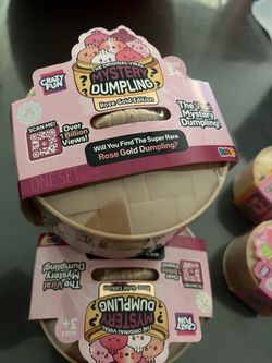 Rose gold dumplings 3 for $25