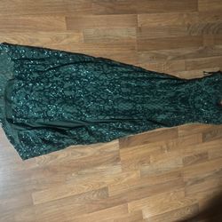 Emerald Green Prom Dress
