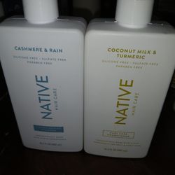 Native Shampoo And Conditioner 
