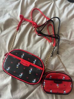 Disney Minnie Mouse Mommy & Me Black Purses