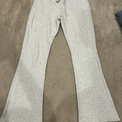 Brandy Melville grey flare sweatpants