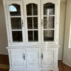 Shabby Chick China Hutch 