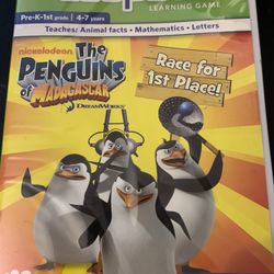 Leap Frog LEAPSTER Nickelodeon’s The PENGUINS Of MADAGASCAR Race For 1st Place (LEAPSTER)
