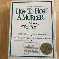 How To Host A Murder Game