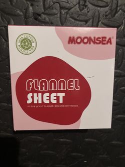 Flannel Sheet for Pack n Play