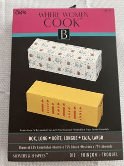 Scrapbooking Sizzix Box Die 