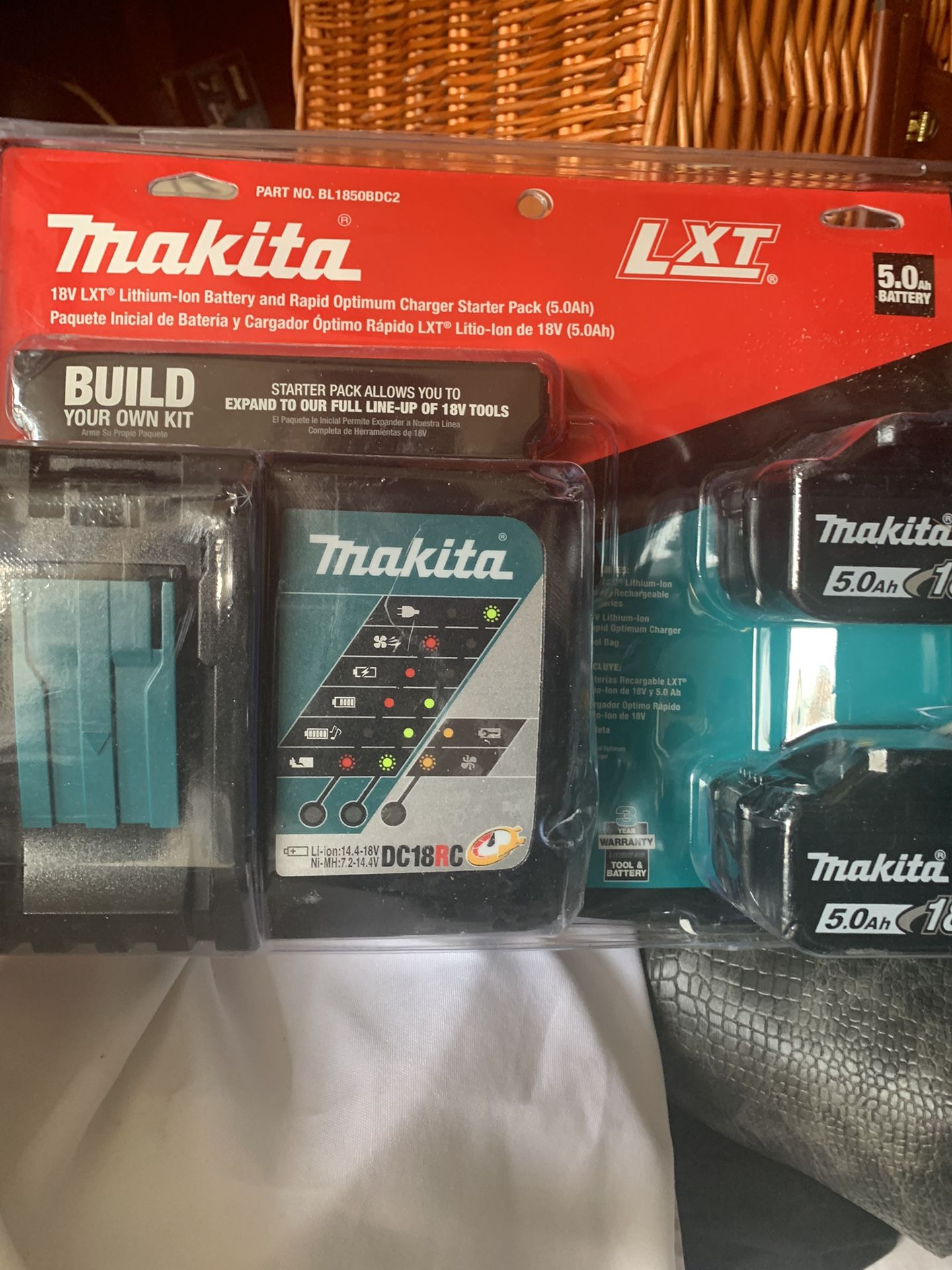 Makita Starter Pack 5.0 (Ah)
