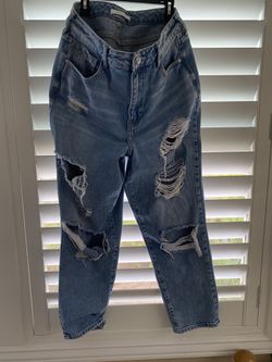 Pacsun Los Angeles Mom Jeans Size 29 Blue Wash