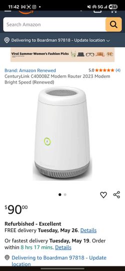 Century Link Model C4000B2 router