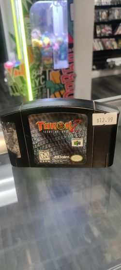 Turok 2 Seeds of Evil Nintendo 64 Cartridge
