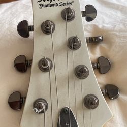 Schecter guitar research Demon 7 Vintage White
