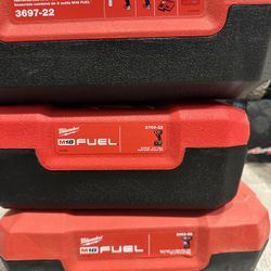 Milwaukee Tool Boxes Empty New $10 Each Pick Up Only