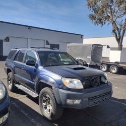 2003 Toyota 4Runner V8 Rolling Chassis Parts Frame