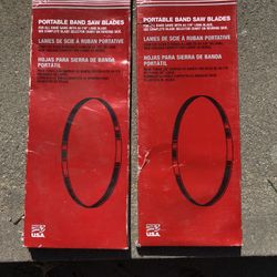 Portable Band Saw Blades New X 2 