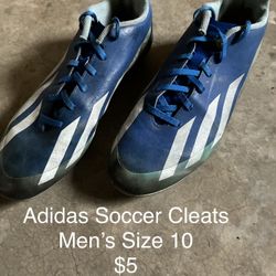 Adidas Soccer Cleats Men’s Size 10