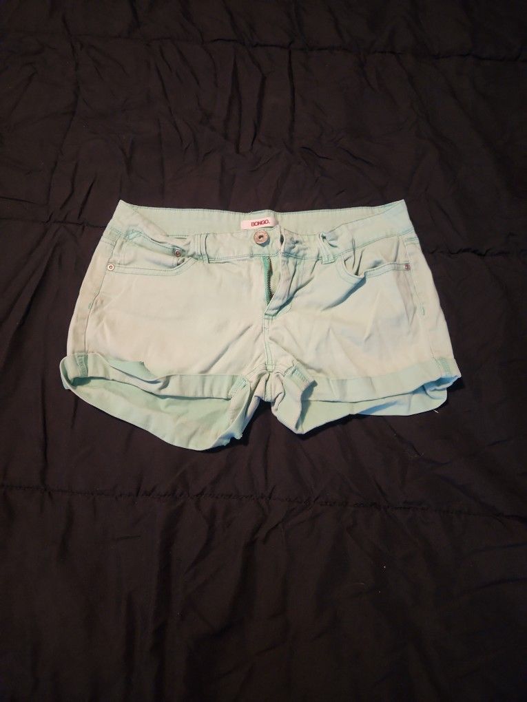 Bongo Mint Shorts