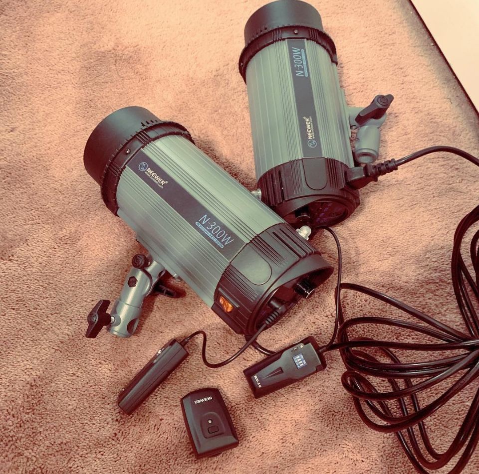 4x Photography Monolight kit