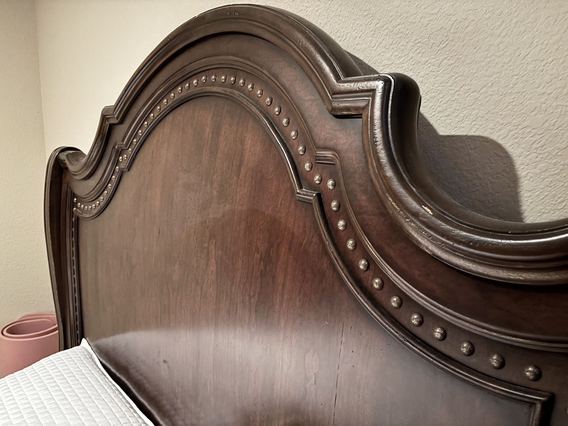 High Quality King Sleigh Bed Frame