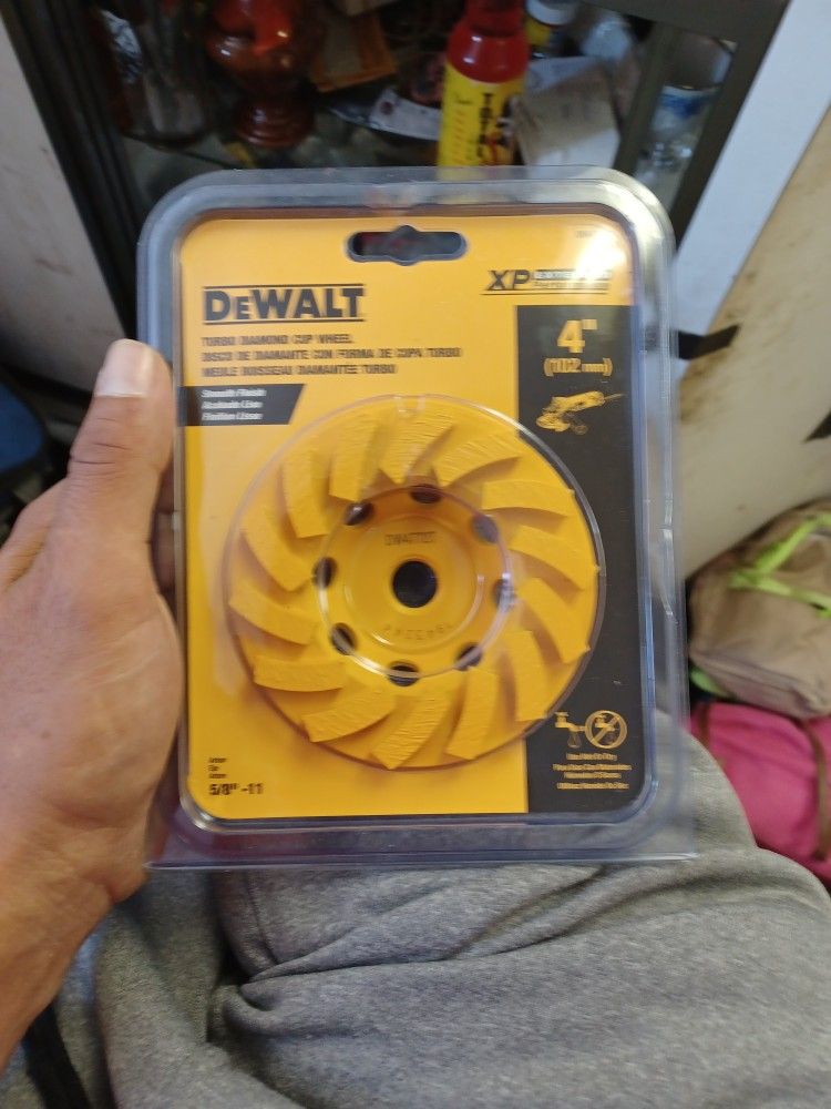 DeWalt Turbo Diamond Cut Wheel 4"