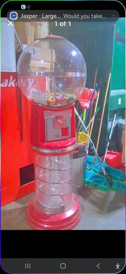 Double Head Vintage Northwestern Super 60 Vending Machines Gumball Candy