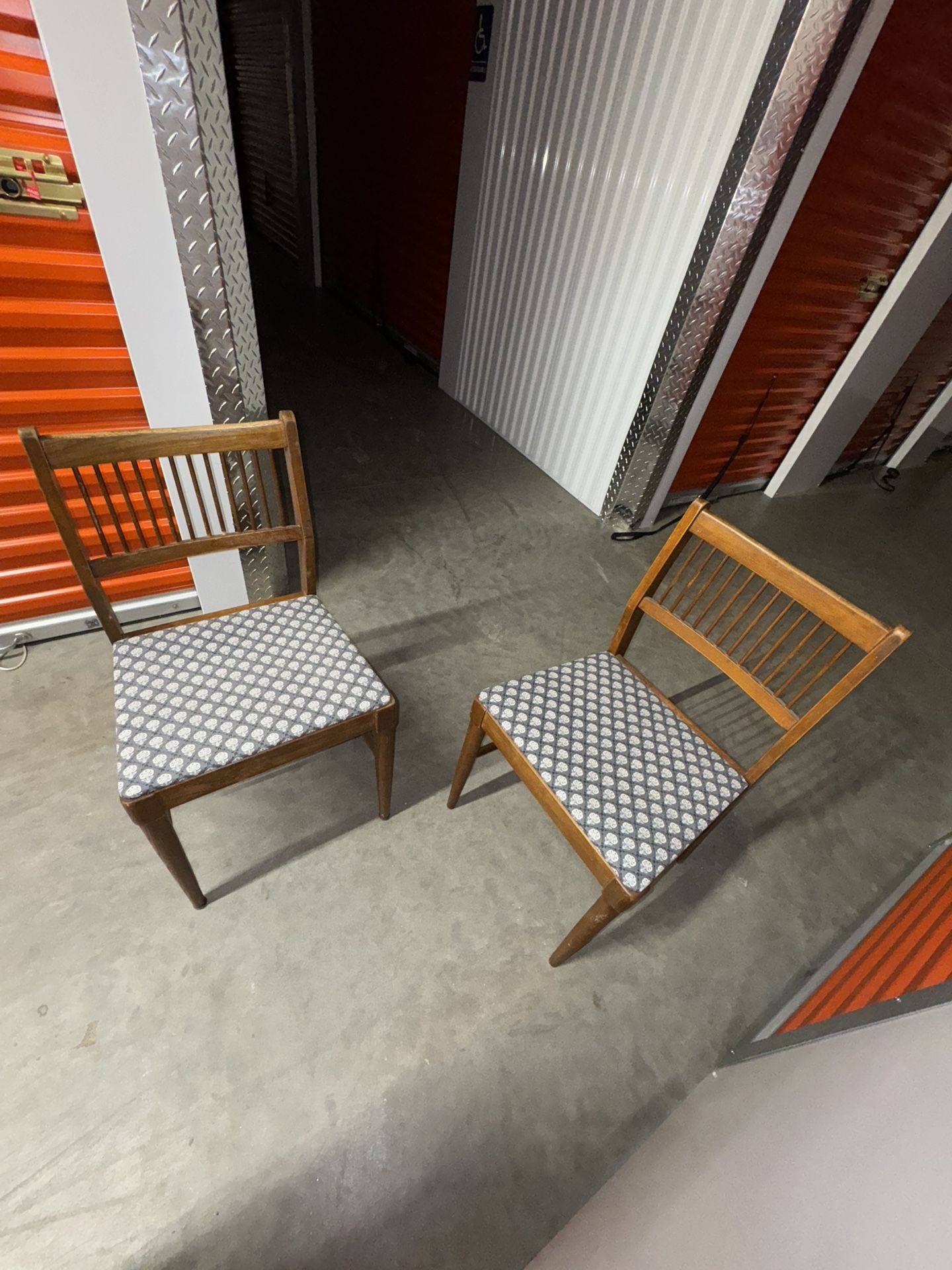 Reupholstered Wooden Chairs