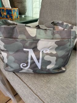 Large Bag Monogrammed N