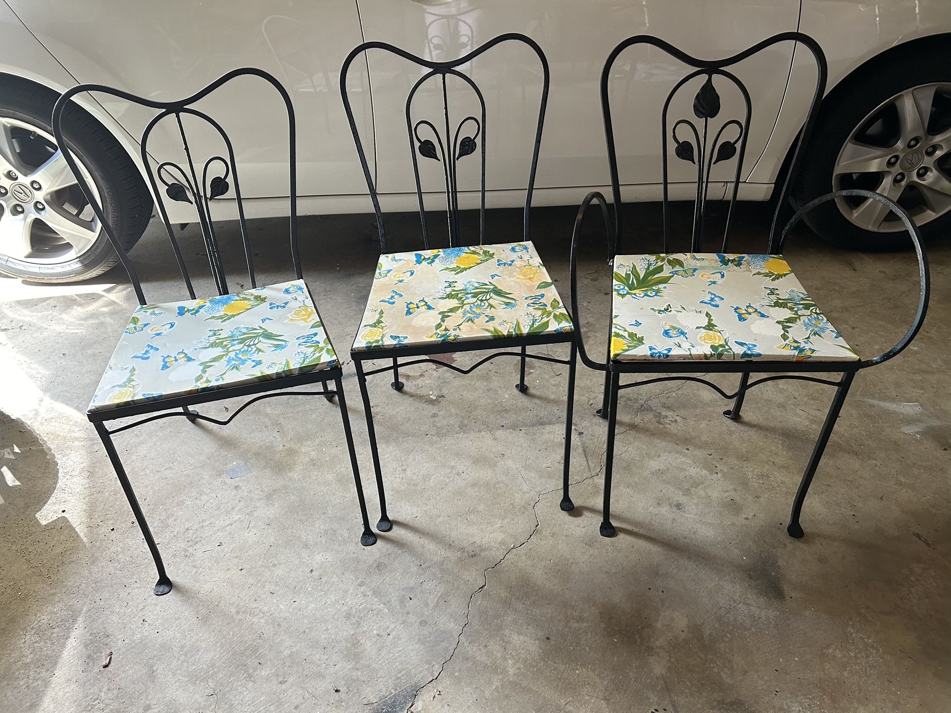 Wrought Iron Outdoor Chairs