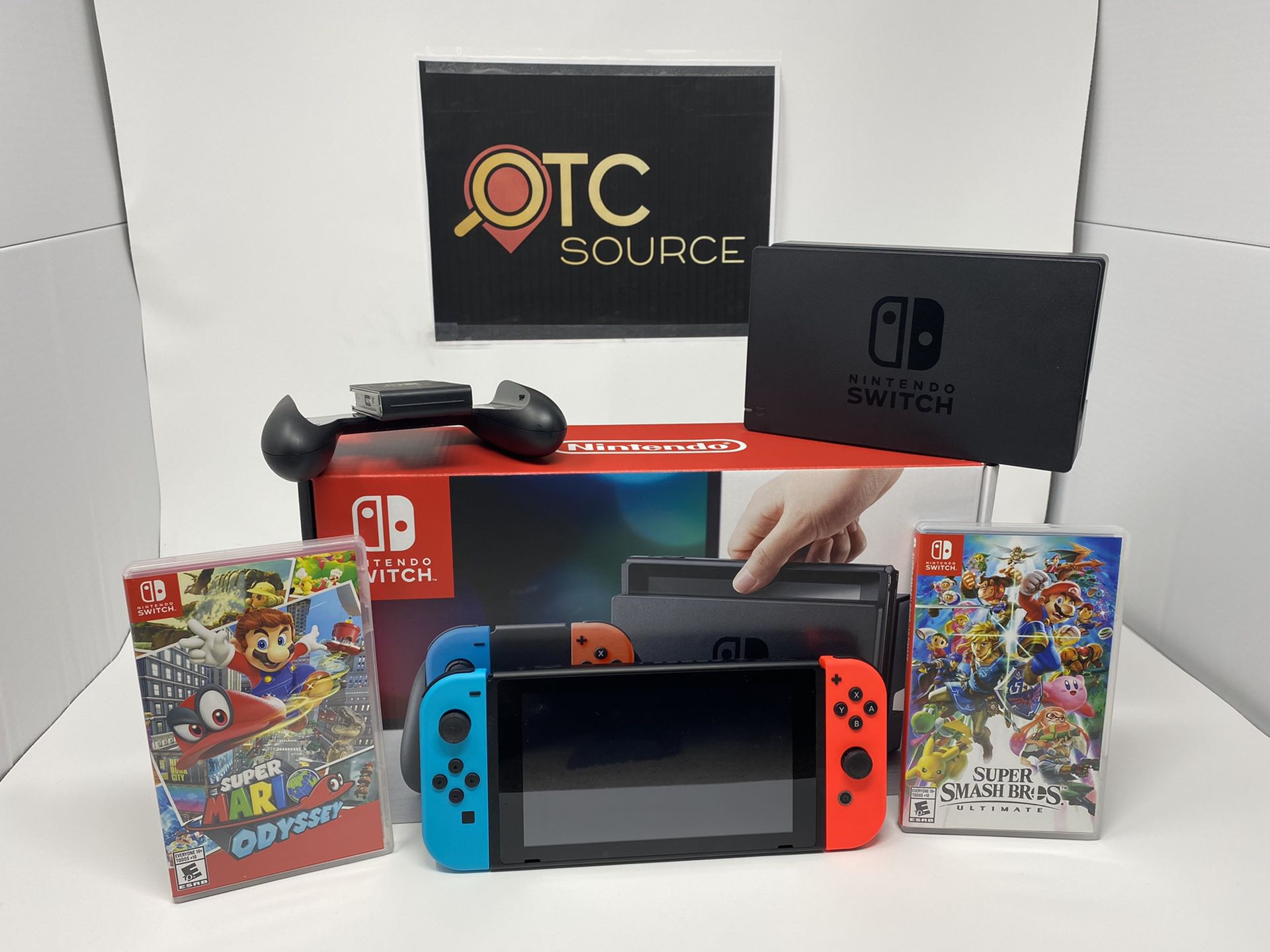 Nintendo Switch + Two Games