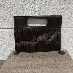 Express Chocolate Clutch Purse