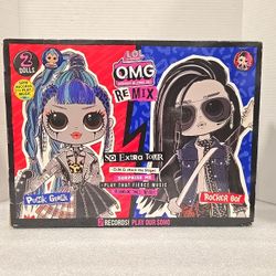 LOL Surprise Remix Dolls Rocker Boi and Punk Grrrl 2 Pack NEW
