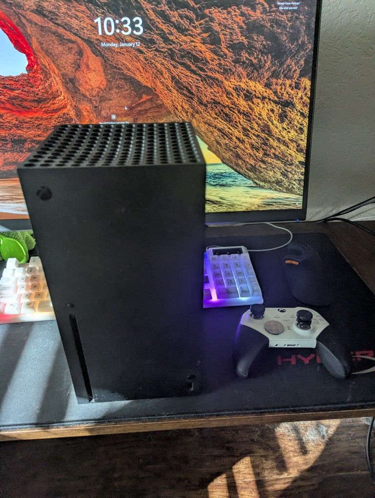 Xbox Series X And White Elite Controller