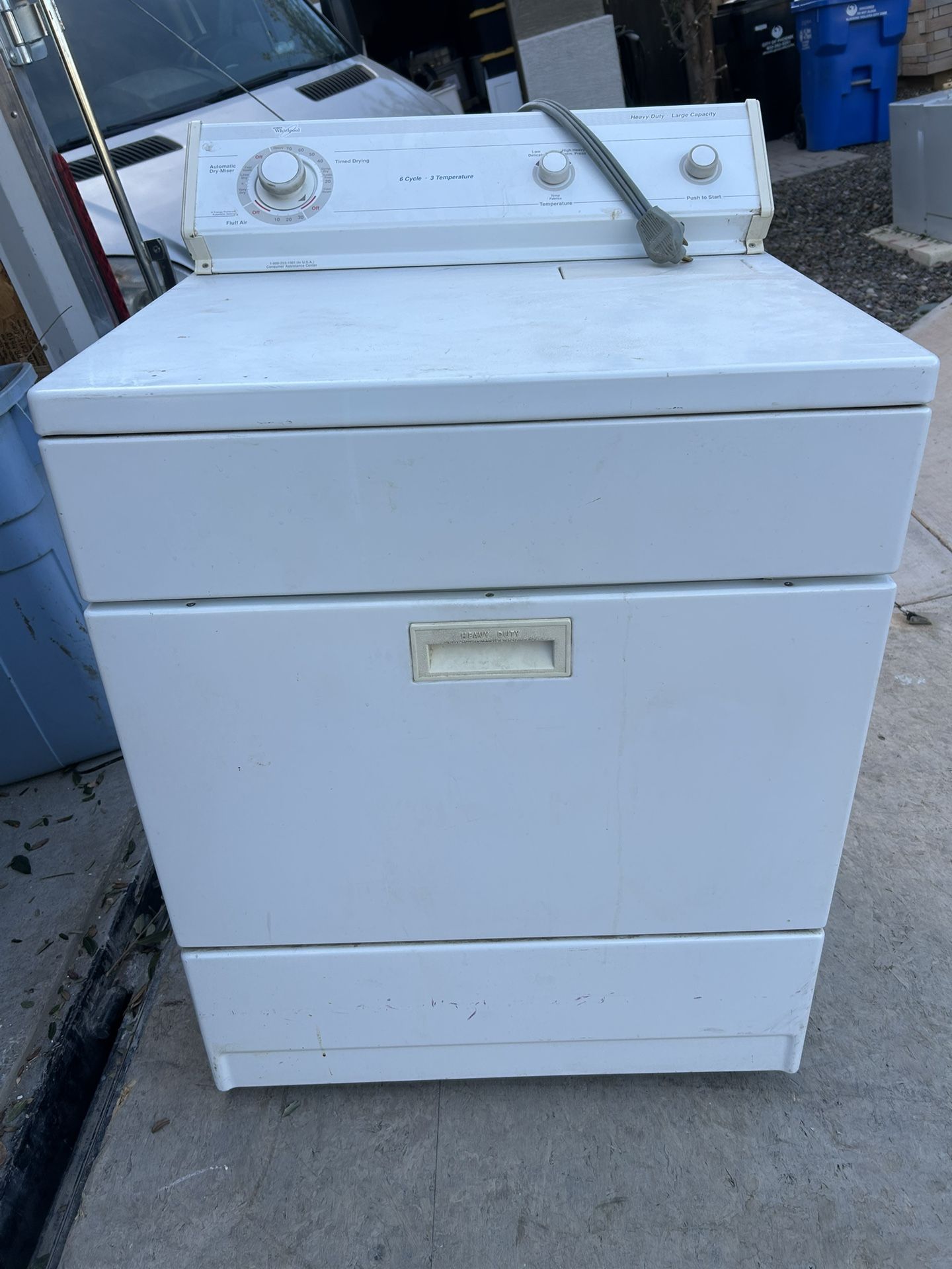 whirlpool dryer