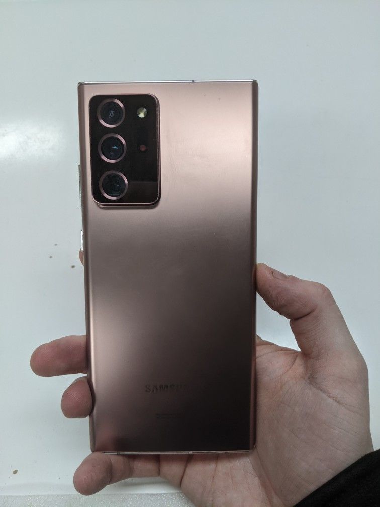 Samsung Galaxy Note 20 Ultra Unlocked 128gb - 5 Dollars Down No Credit Needed! 