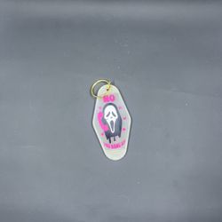 Ghost Face Keychain