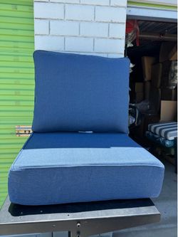 Patio Outdoor Cushions 24x24x6in