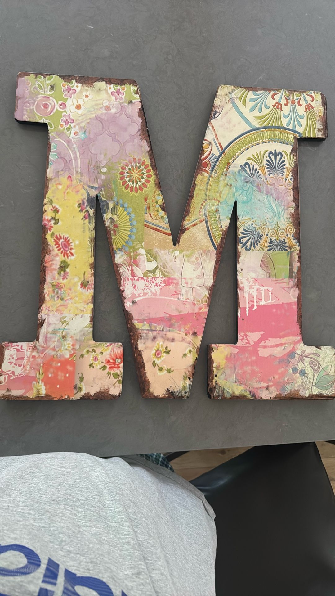 Decorative Wall Art - Letter M