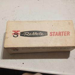 1960s Automotive Remote Control System 