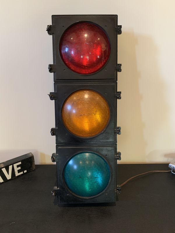 Econolite Vintage Traffic Light Fun Decor for Sale in