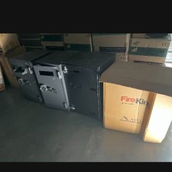 4 Fire King Safe File Cabinets 