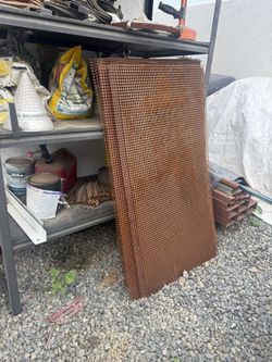 34 Steel Expanded Sheet Metal $15 each