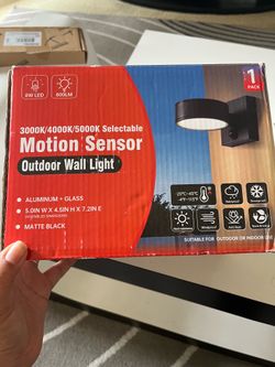 Motion Sensor Outdoor Lights