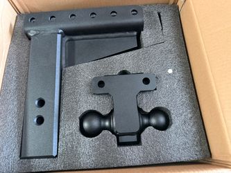 BulletProof Hitches® - 3.0" Heavy Duty 6″ Drop/Rise Hitch with 2" & 2-5/16" Dual Ball