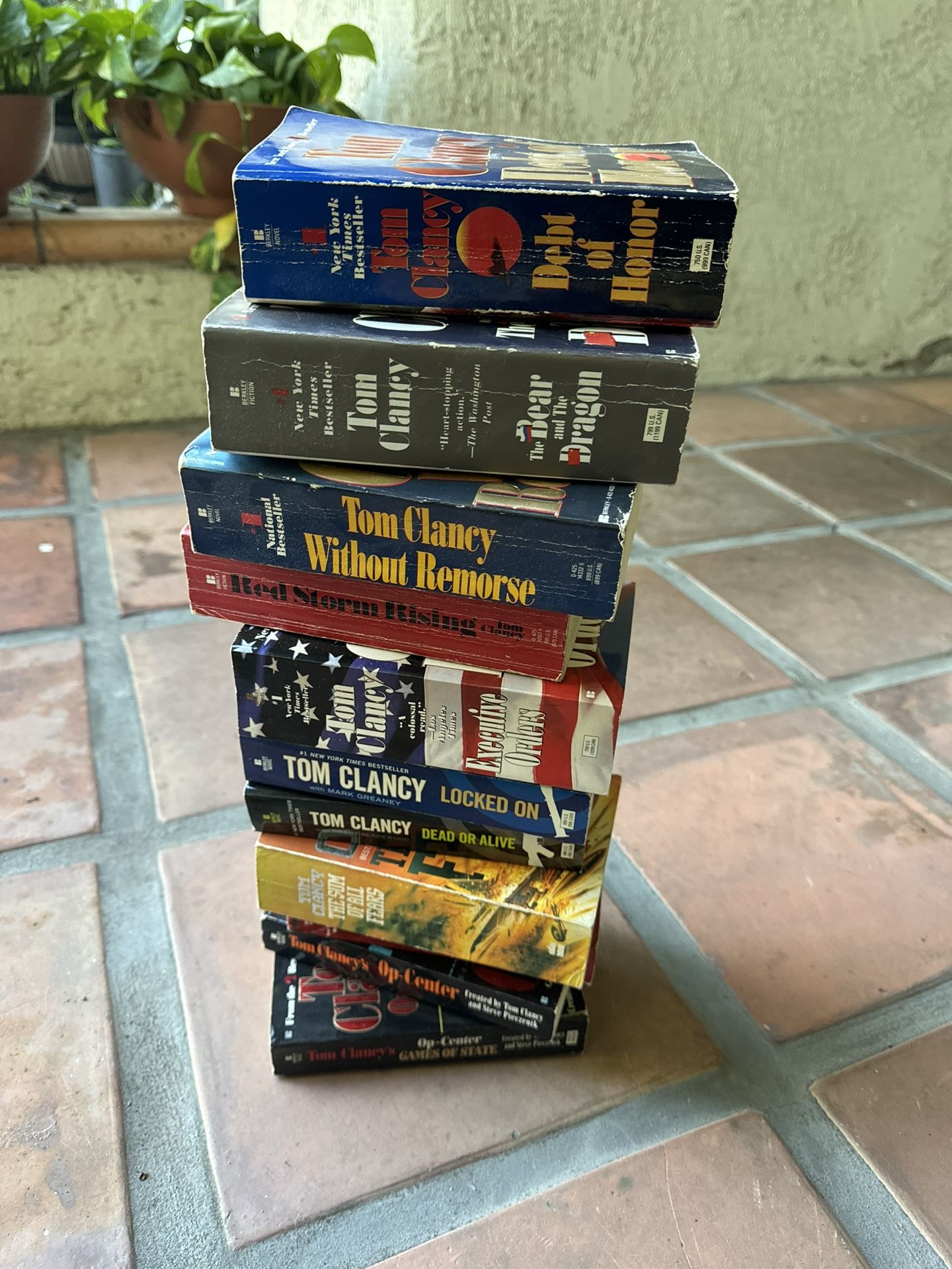 Tom Clancy Lot 1 Books 