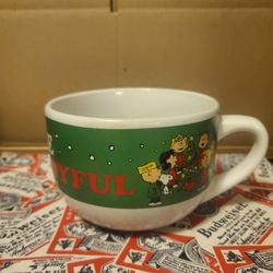 Peanuts  Christmas ceramic  coffee cup