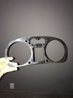 2001 jetta speedometer chrome cover