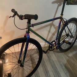 Beautiful Rainbow 52 Inch. Fixes New Tires Ready To Ride.