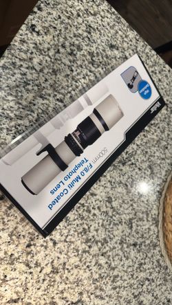 Vivitar 500mm F/8.0 Multi coated Telephoto Lens NEW IN BOX
