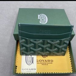 Saint~Sulpice~Men CardHolder Green Wallet