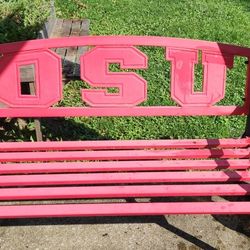 OSU metal Bench