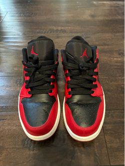 Lightly used Air Jordan 1 Reverse Bred Low sz 9.5